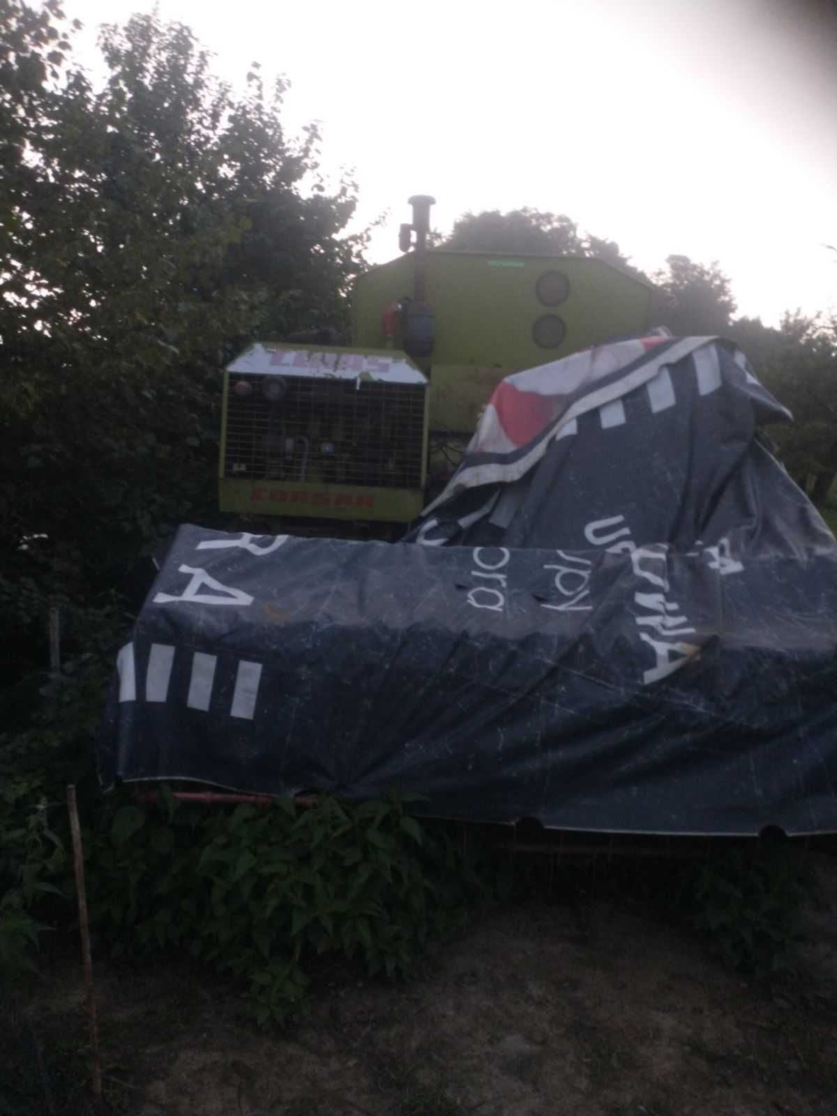 Claas Corsar z sieczkarnia