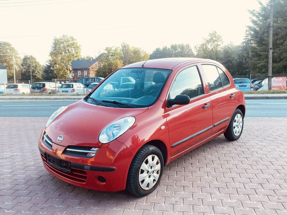 sprzedam nissan micra rok 2006 poj 1,2 przeb 185tys kliatyzacja 5-d
