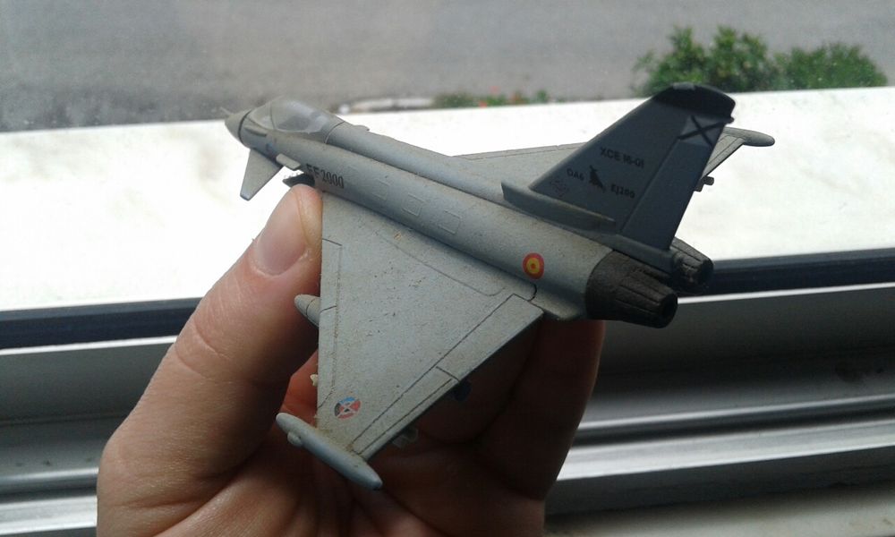 Kitt de metal avião eurofigther thyphoon