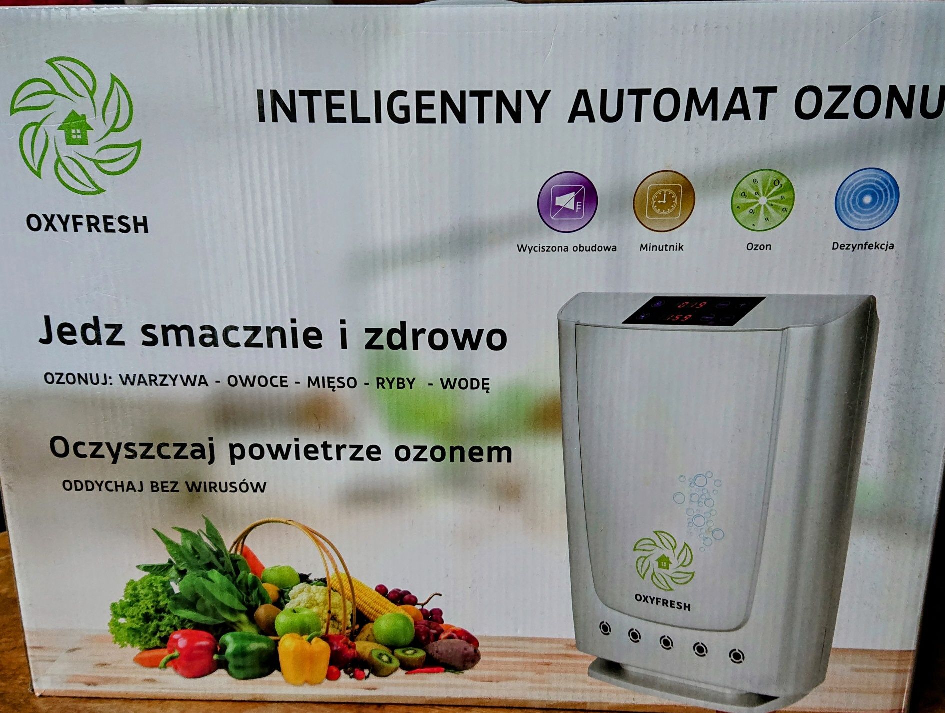 Oxyfresh ozonator automat ozonu oczyszczacz powietrza wody jedzenia