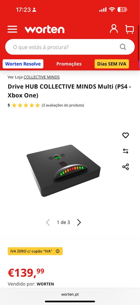 Drivehub para volante