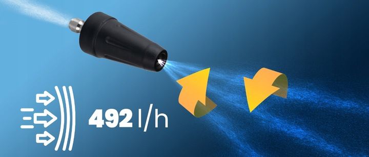 Myjka Ciśnieniowa Lehmann Mosiądz 3000w Indukcja 350bar Zwijacz 12m Wą
