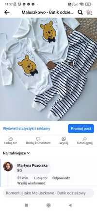 Ubrania niemowlęce