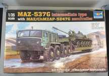Vendo Kit de Modelismo MAZ-537G 1:35 - Novo com Acessórios