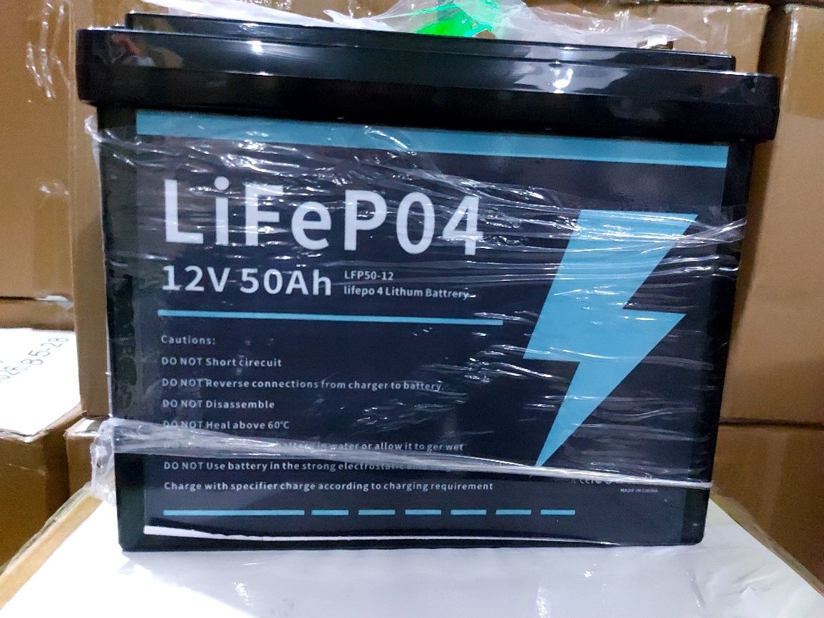 Акумулятор Lifepo4 ( літій-залізо-фосфатний)12V-50Ah.Нові