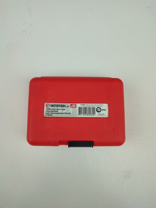 Набор экстракторов INTERTOOL SD-8008 для поврежденных болтов и гаек