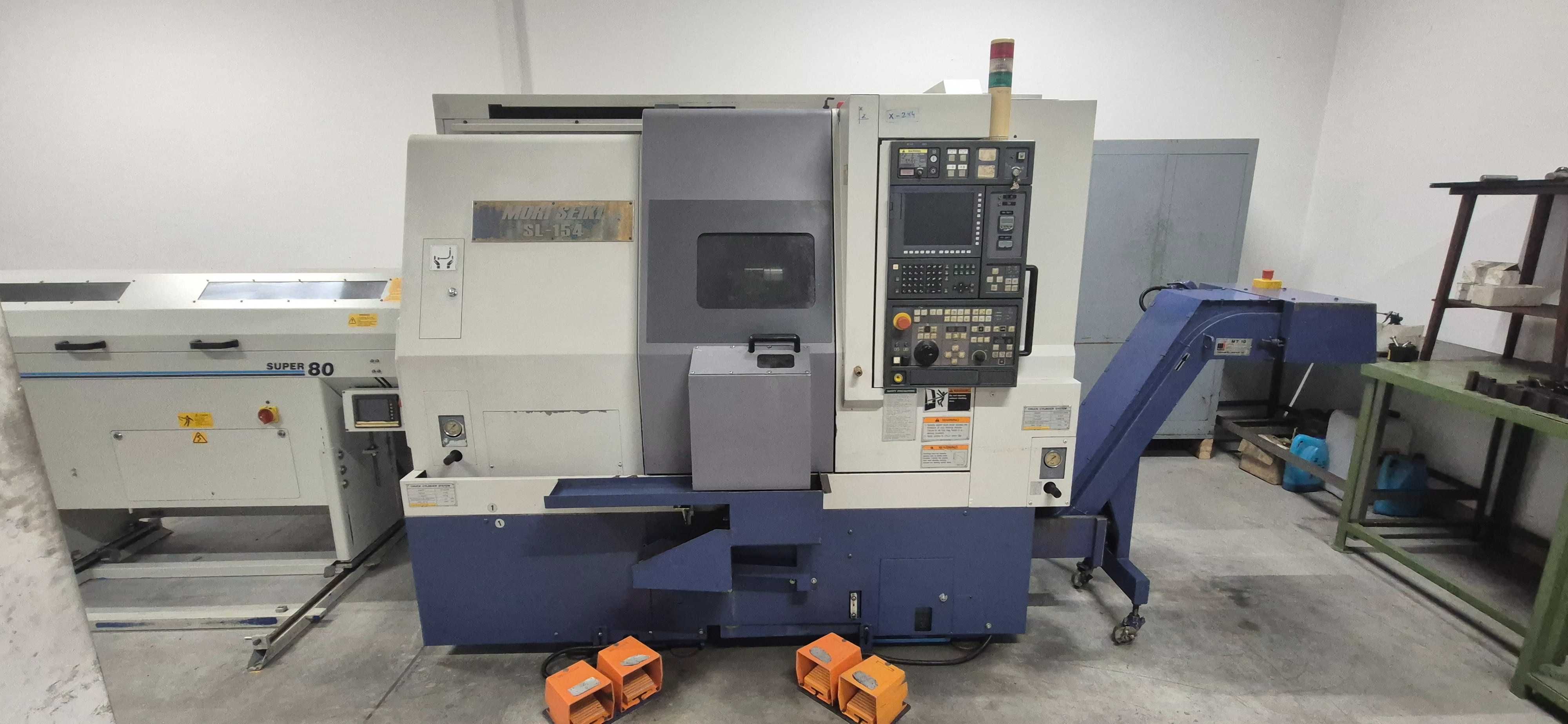 Tokarka CNC Mori Seiki SL-154 SY + podajnik pręta