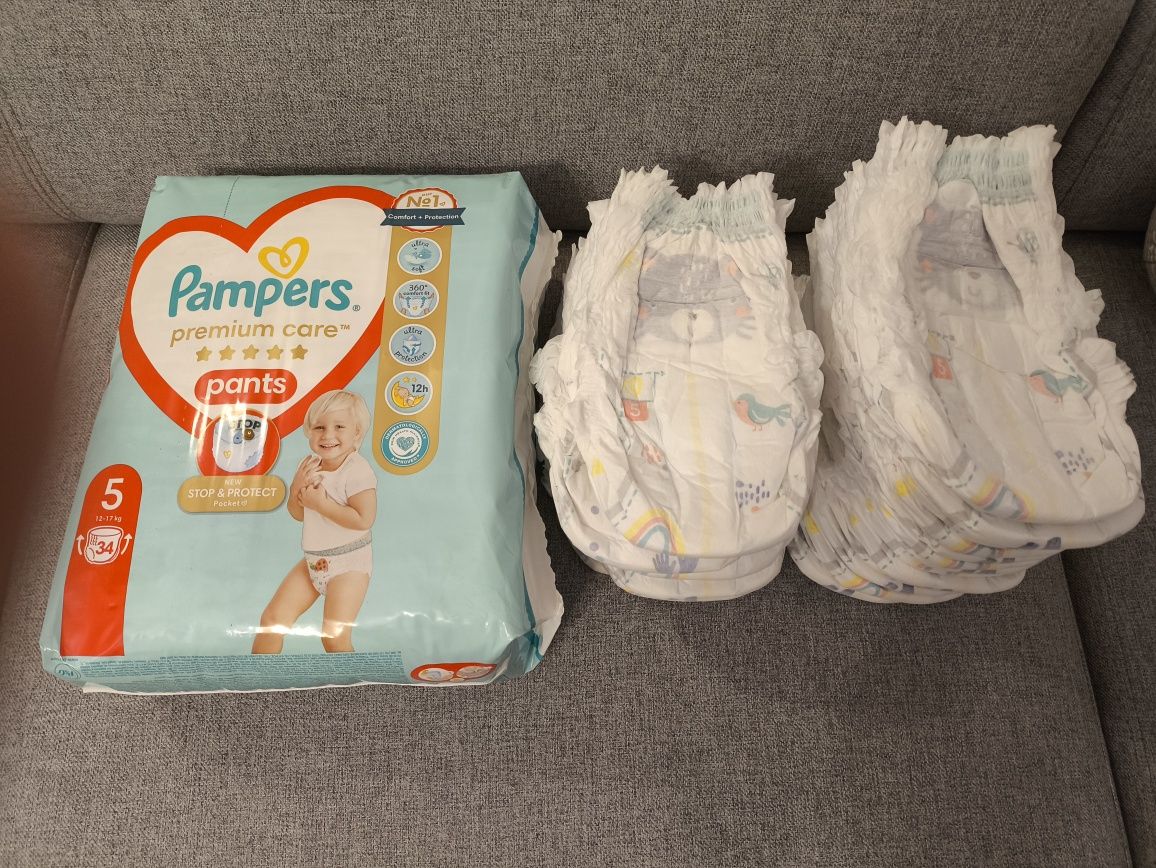 Pampers Premium Care Pants, rozmiar 5, 58 sztuk