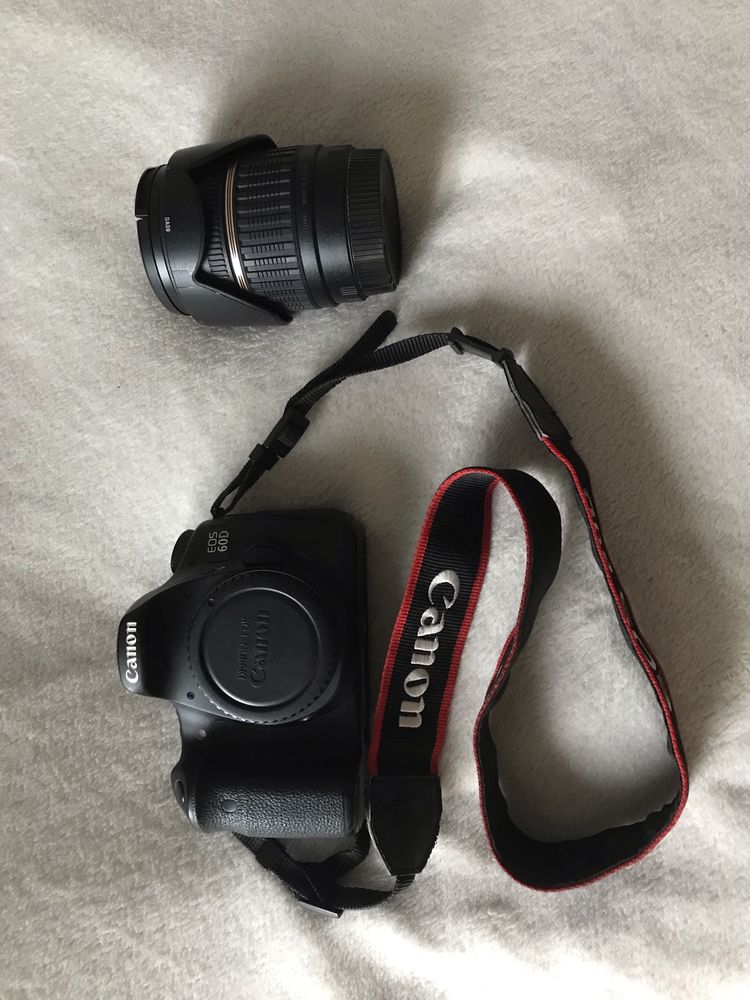 Canon EOS 60D + obiektyw Tamron 17-50 f 2.8 XR Di II SP