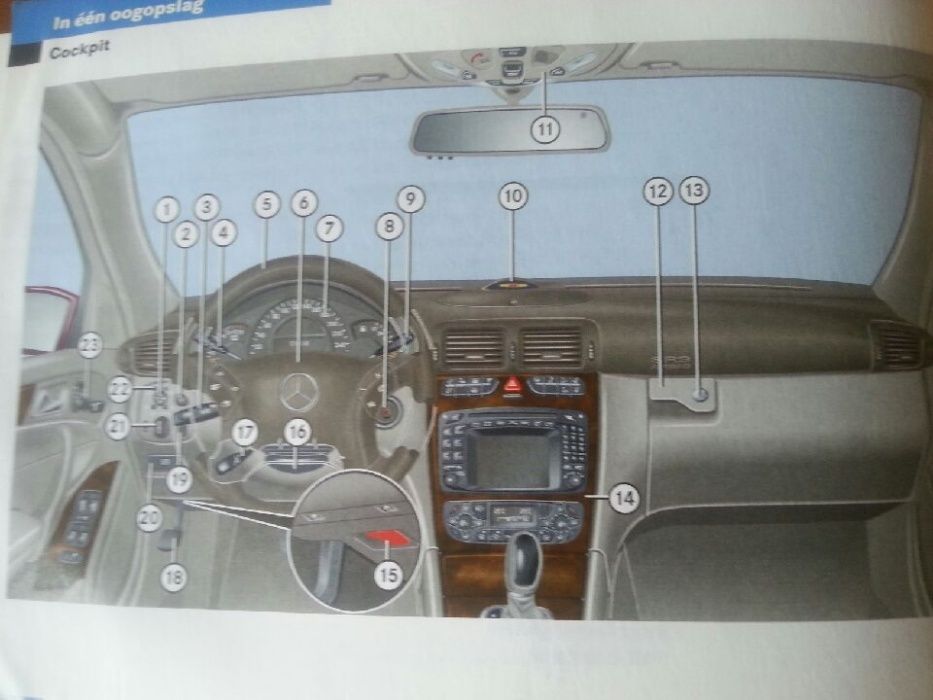 skrócona instrukcja mercedes C klasse