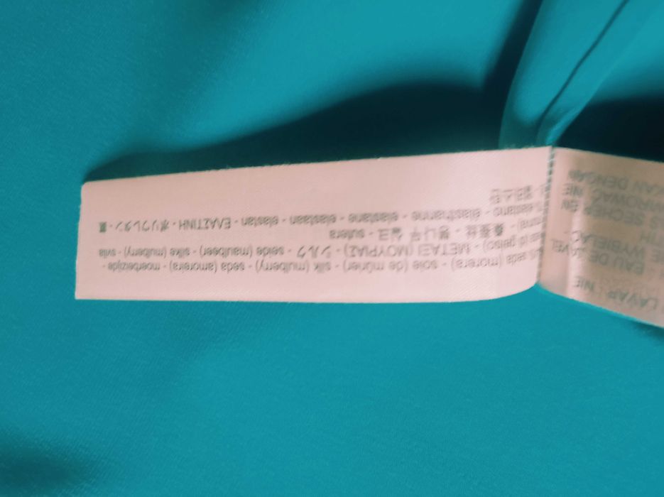 Massimo Dutti bluzka koszula jedwab 38