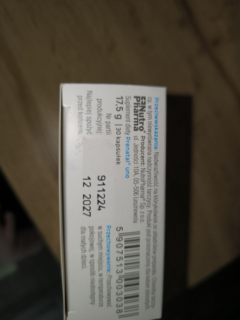 Prenatal uno całe opakowanie