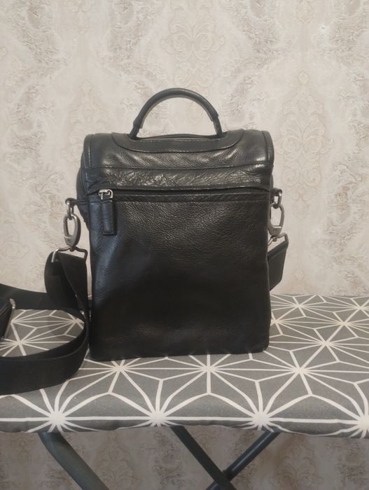 Чоловіча шкіряна барсетка Visconti