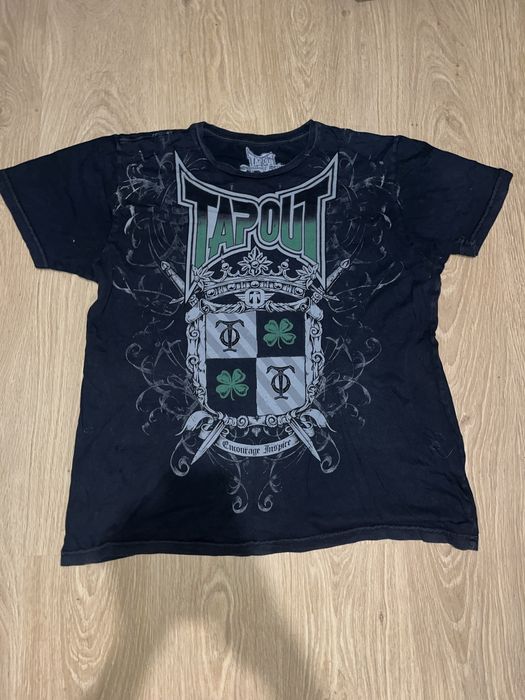 Оригінальна Футболка Tapout Signature Series (L) – Рідкісний Принт!