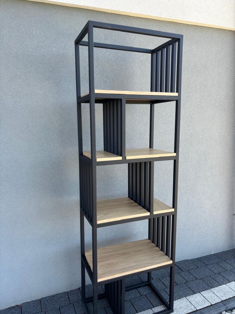 Regał barek metalowy loft