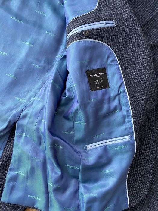 Чоловічий вовняний класичний костюм Arber