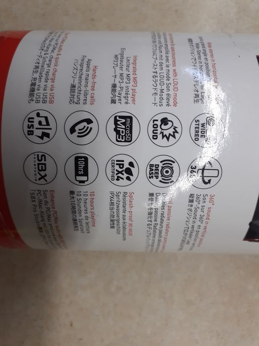 Głośnik przenośny  bluetooth Creative Sound Blaster Free