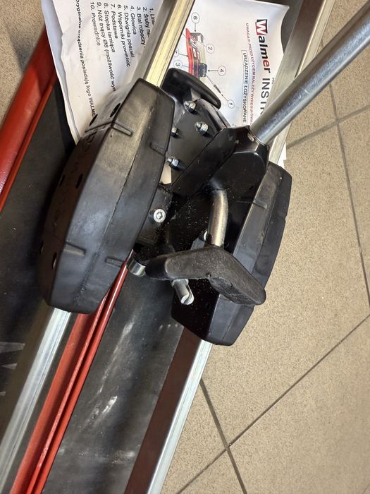 Maszynka ręczna do cięcia płyek Walmer MGZ 800mm. Jak nowa, raz użyta