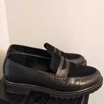 Buty Mokasyny damskie Zalando Anna Field czarne rozmiar 39