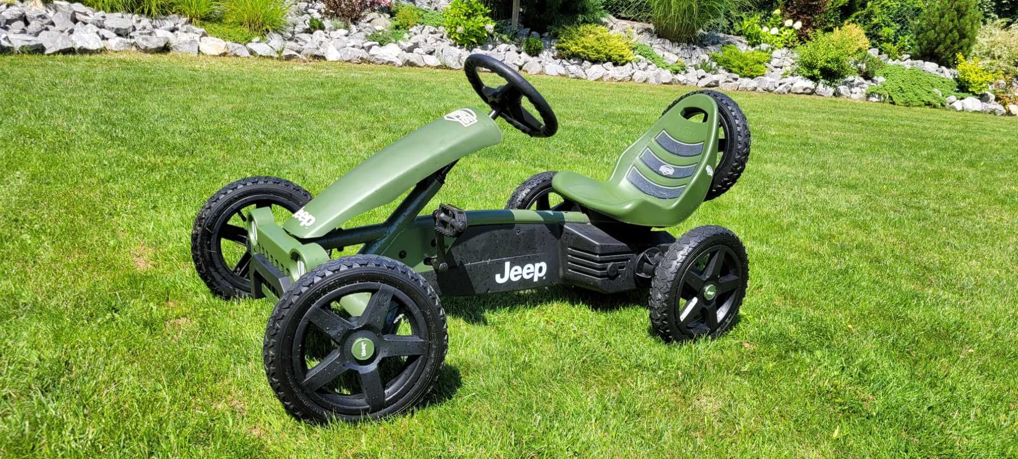BERG Jeep Adventure - gokart na pedały jak nowy, dla dzieci 4-12 lat