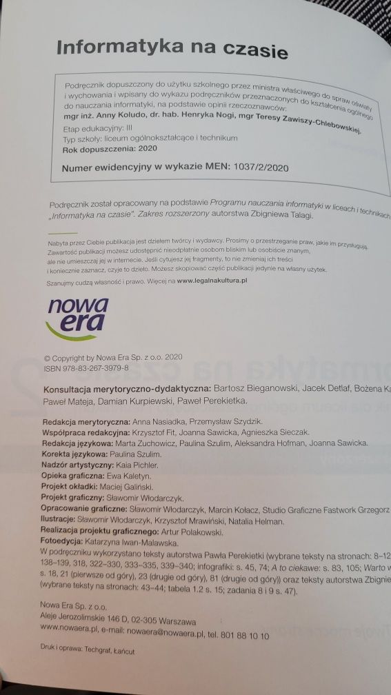 Informatyka na czasie 2 - zakres rozszerzony