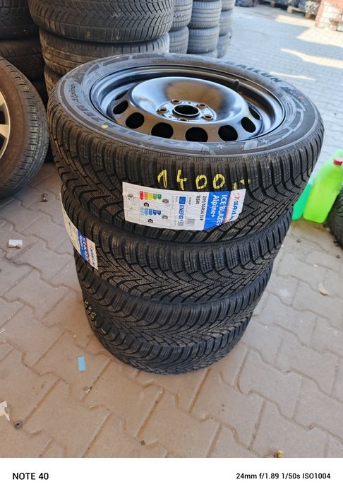 Koła zimowe 5x112 nowe opony Skoda Seat audi volkswagen 205/55/16