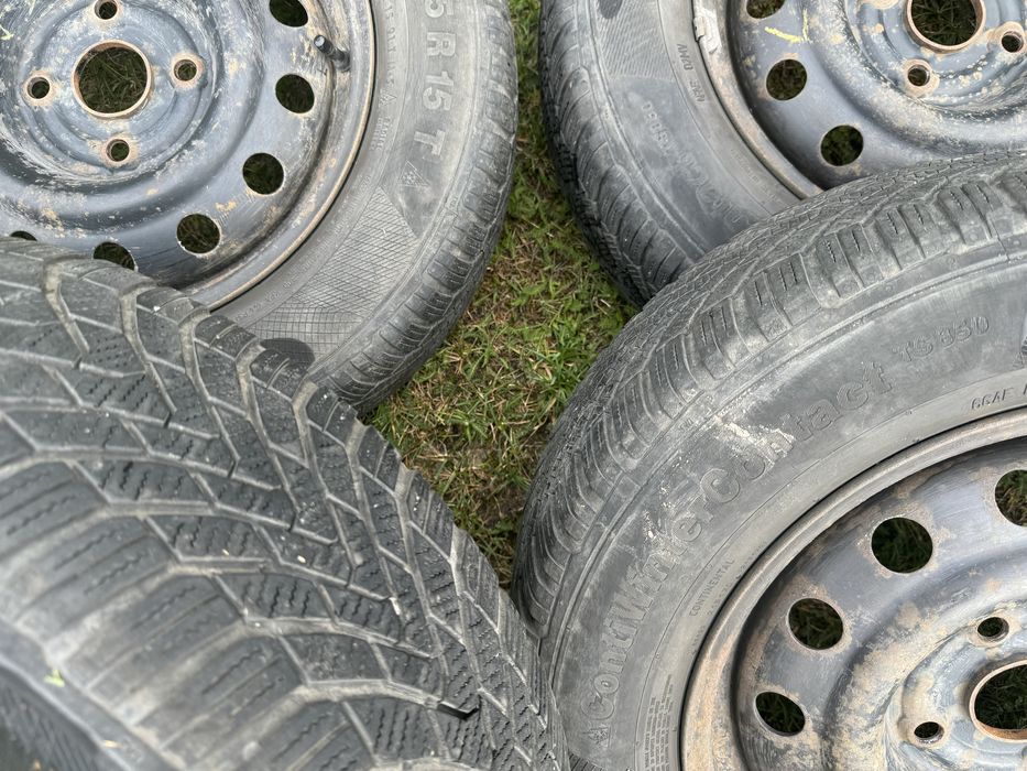 Stalowe kola zimowe 195/65 R15 Continental
