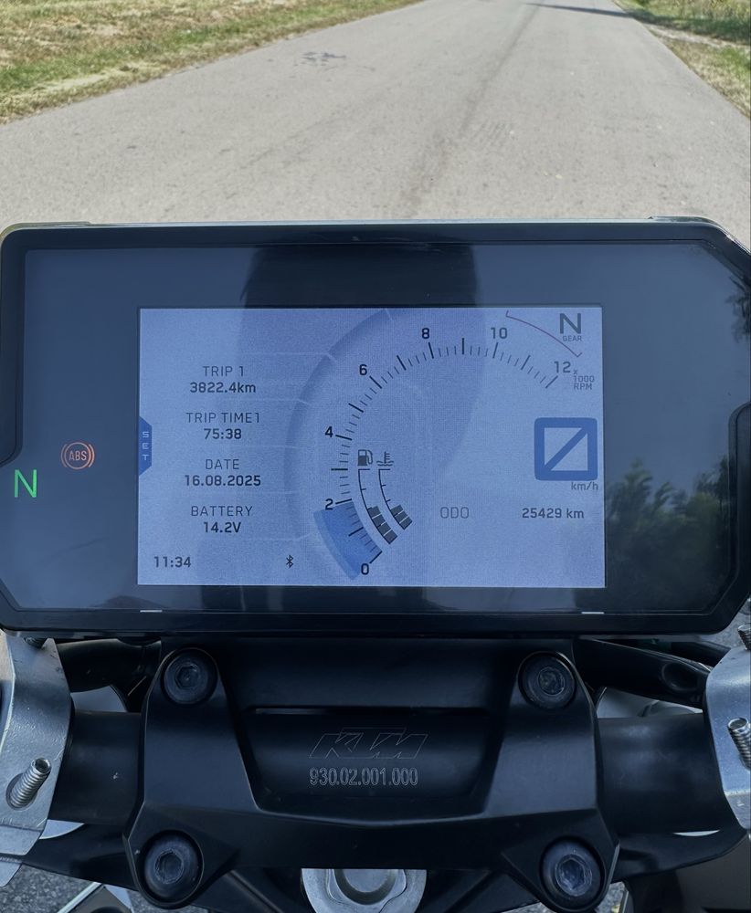 Ktm Duke 125 ABS KAT. A1/B