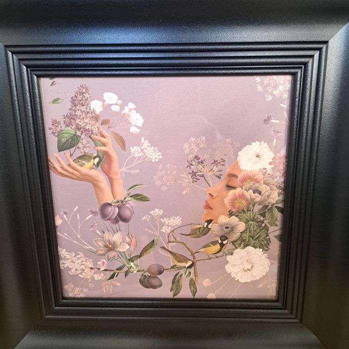 Kolaż Aleksandra Morawiak czarna rama