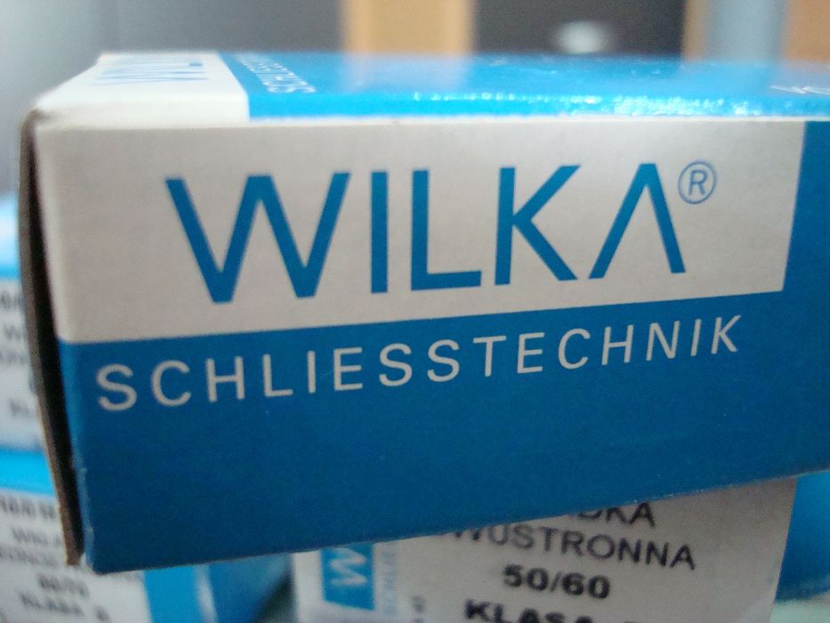Wkładka patentowa, bębenk. WILKA 1405 kl. B, z gałką 45/65G, MOSIĄDZ