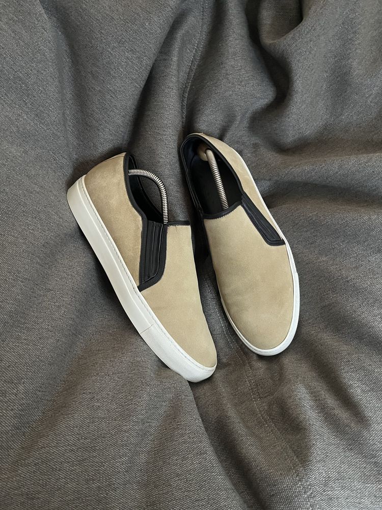 Кросівки BALMAIN PARIS SLIP-ONS 43 27.5 сліпони бальман кеди оригінал