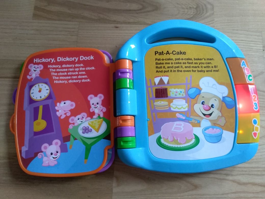 Książeczka Fisher Price z wierszykami