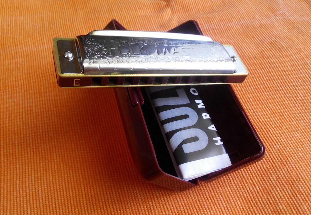 Губна гармошка SUZUKI Мі-мажор кастомiзована настроєна майстром