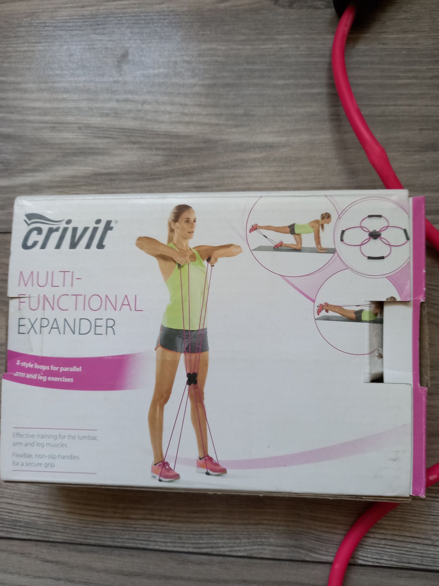 CRIVIT Expander wielofunkcyjny gumy nowy