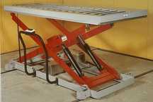 Stół podnośny nożycowy dl. 2,5m, hydrauliczny 1000kg WTT Fördertechnik