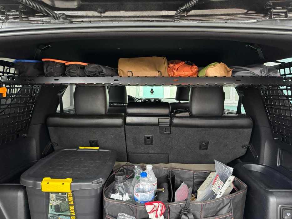 Toyota 4Runner Молле панель на вікна багажника Полиця Органайзер