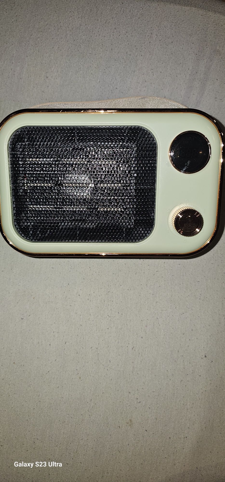 Grzejnik farelka retro radio