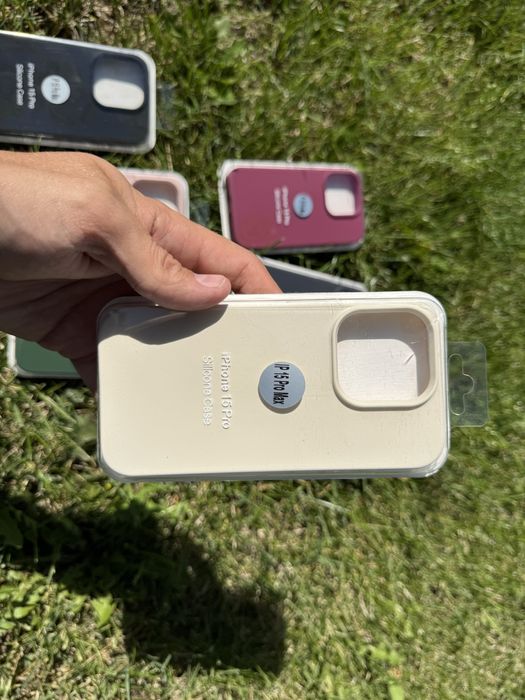 Силіконовий чохол Silicone Case Full для iPhone 15 Pro
