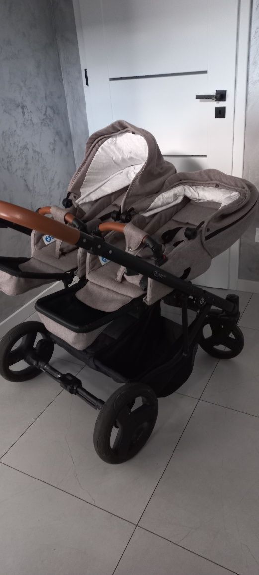 Wózek 2w1 bliźniaczy, Rok po roku Jedo Duo