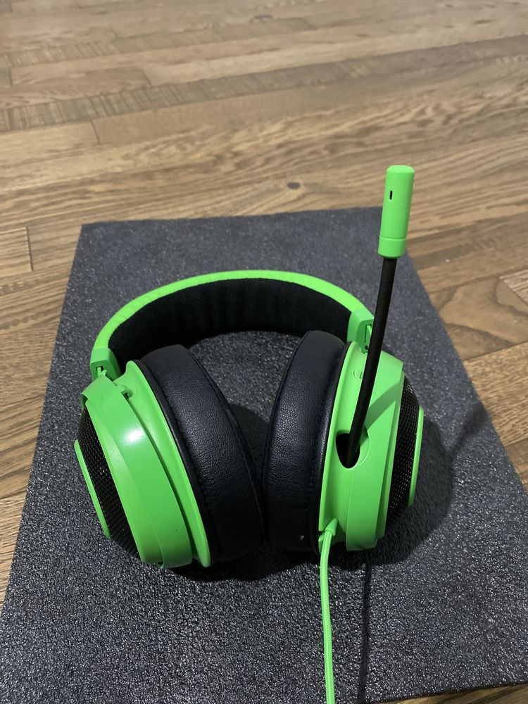 Słuchawki Razer kraken green