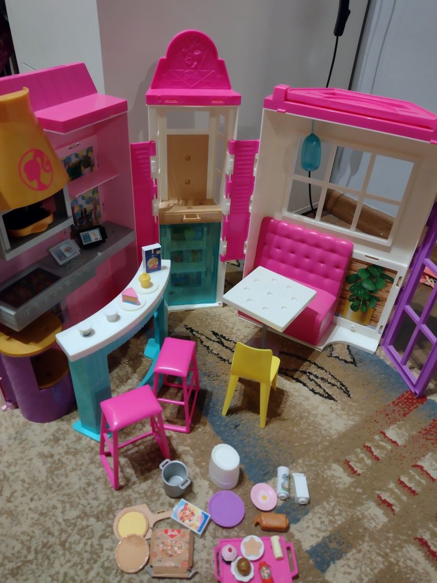 Restauracja kuchnia składana Barbie zestaw