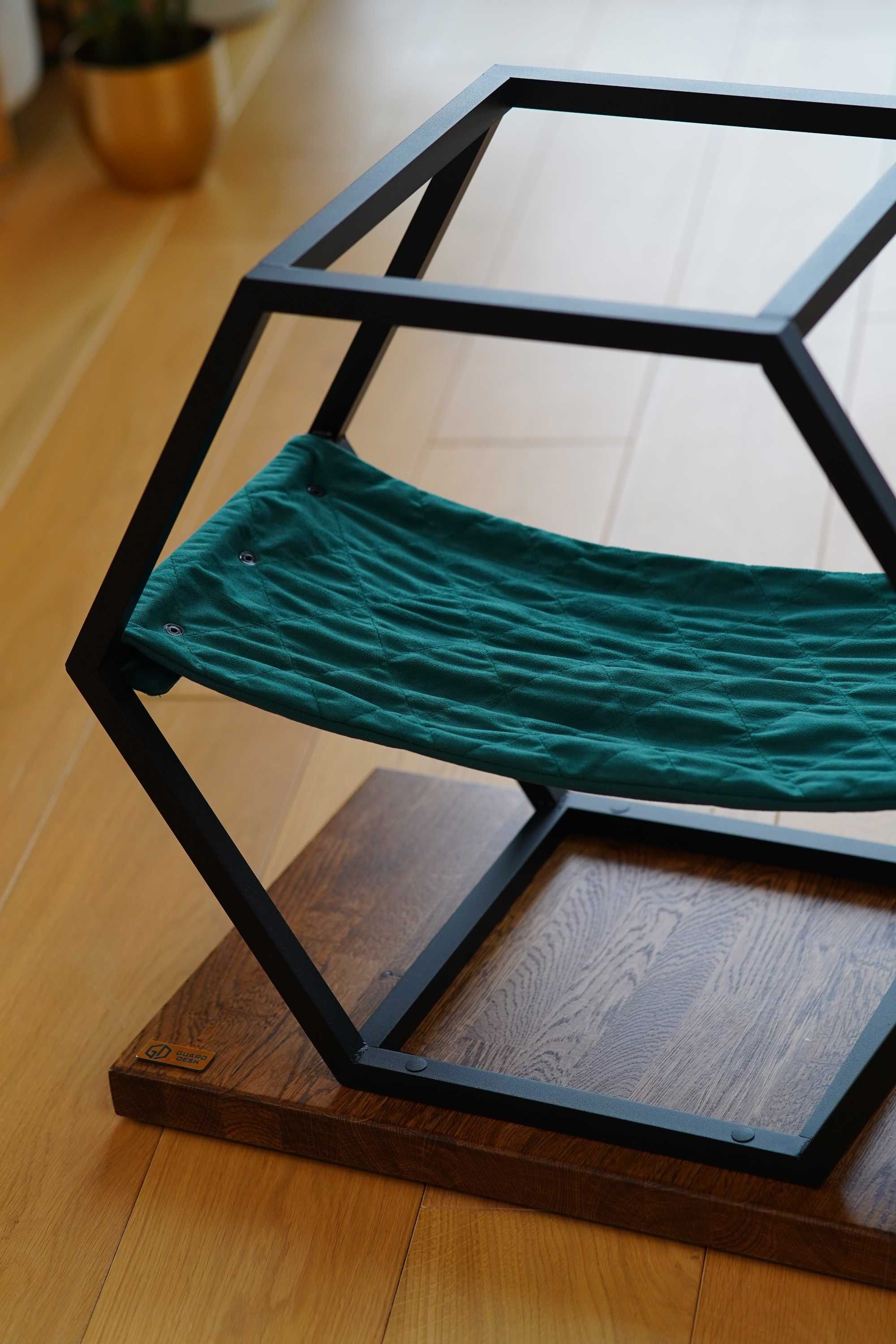Leżak dla kota / Drapak / Meble Loft / Łóżko dla kota / Hexagon