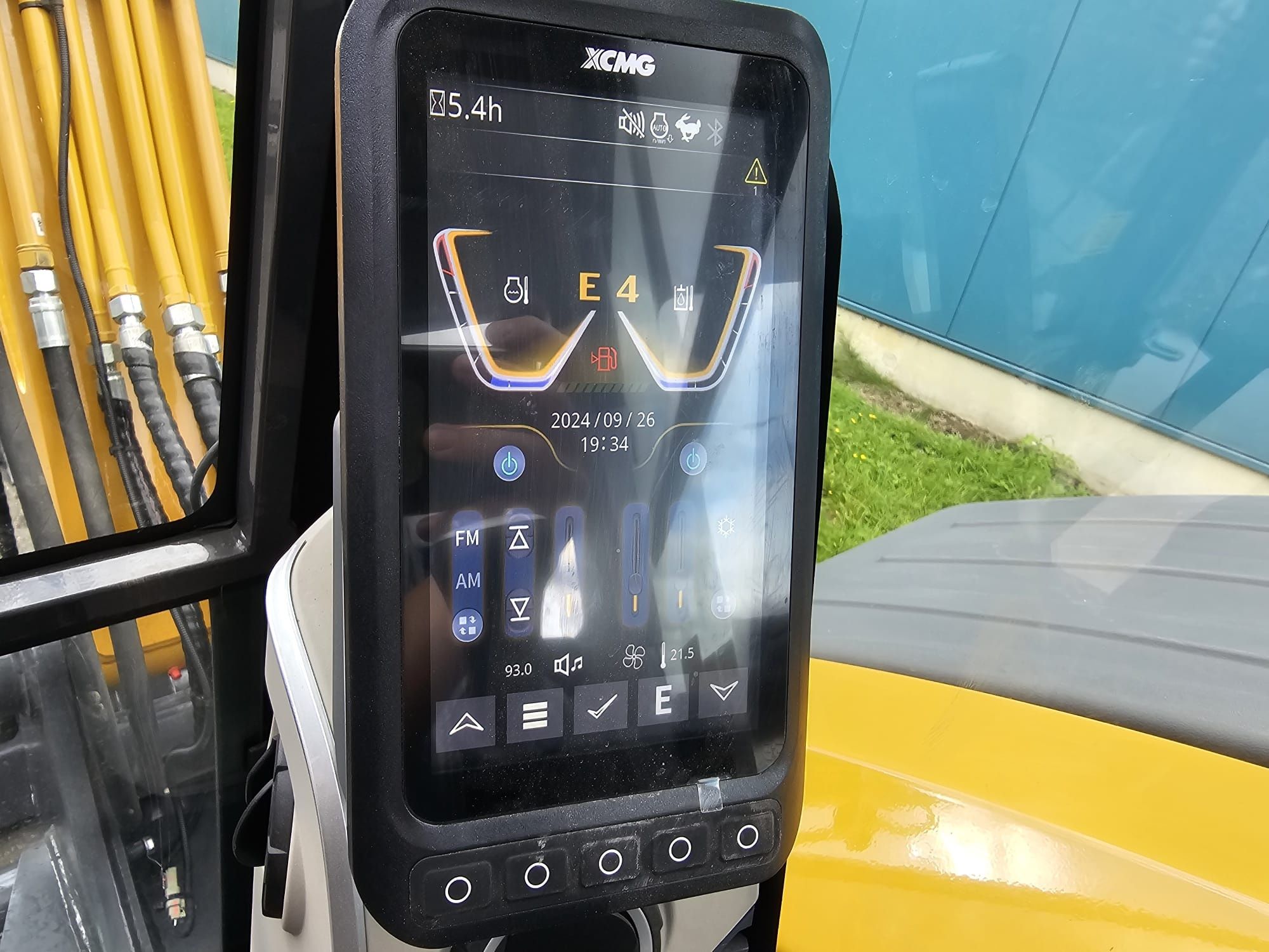 Mini escavadora giratória de 2025 com 6050 kg