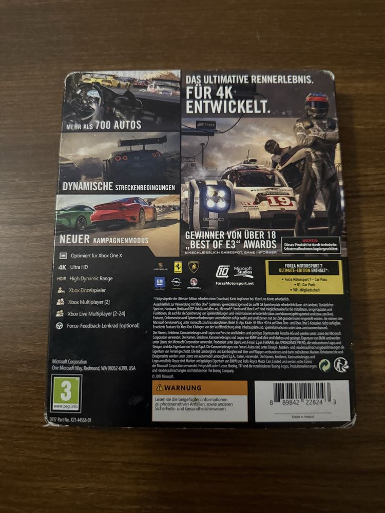 Gra Forza 7 Steelbook xbox one