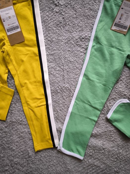 Nowe 2 szt legginsy coccodrillo r. 98