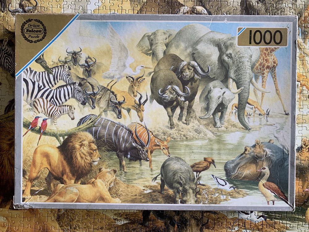 Puzzle Falcon 1000. The Watering Hole