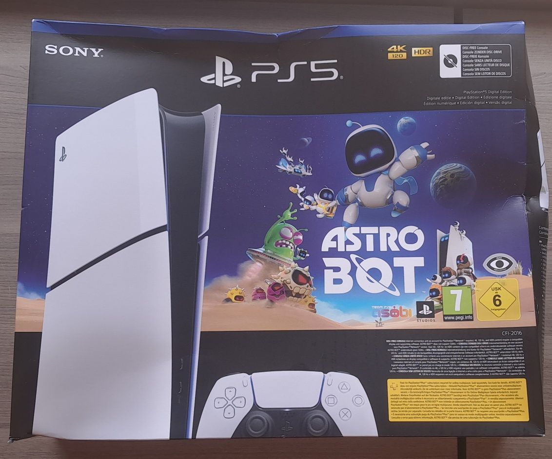 Ps5 Digital 1 Terabyte com Jogo AstroBot Incluído