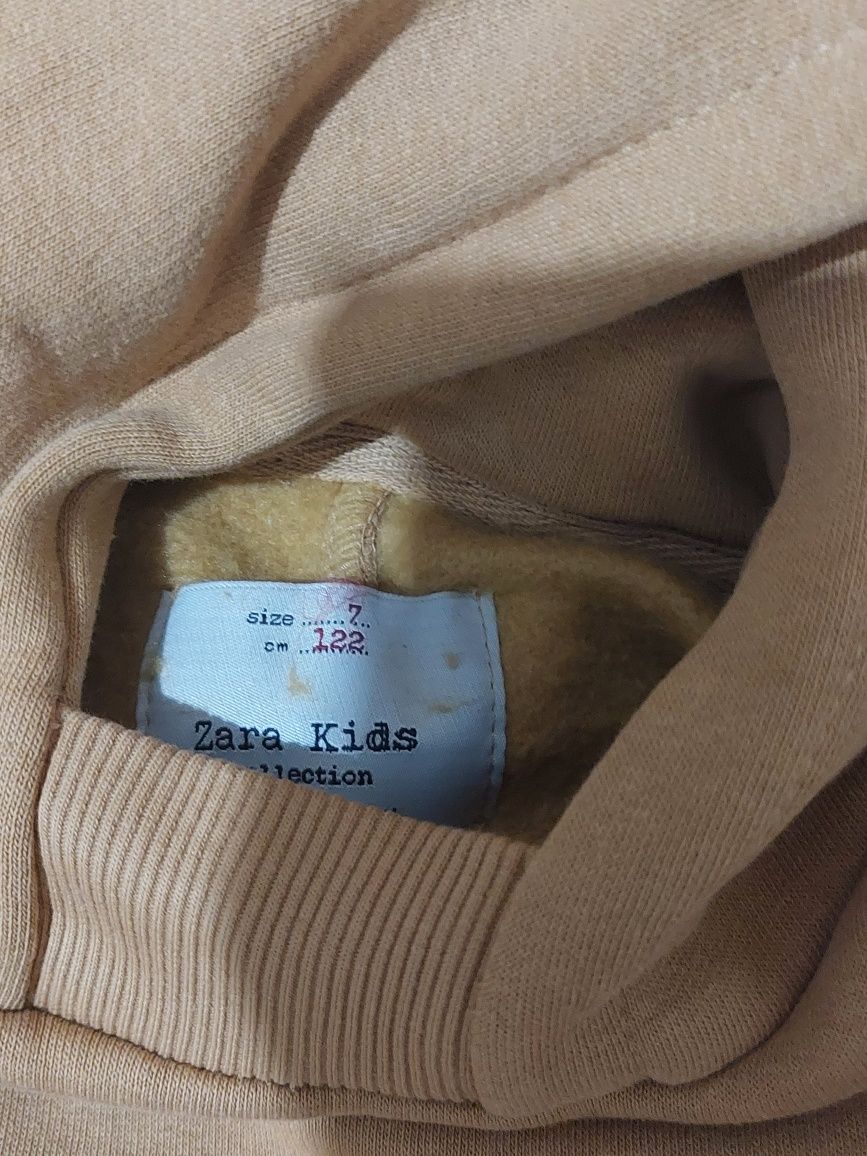 Bluza Zara jasny brązowy  chłopiec
