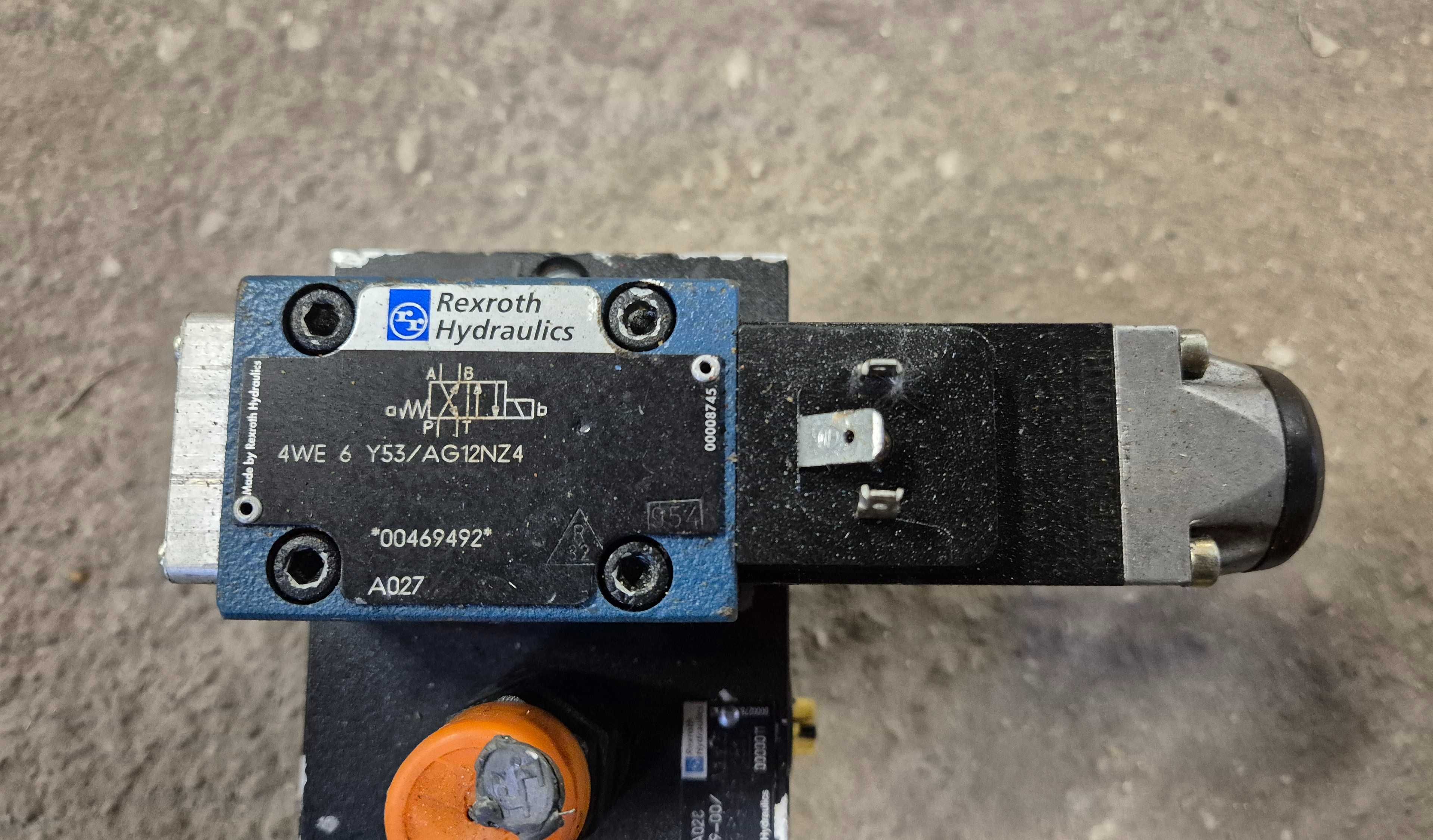 REXROTH HYDRAULICS Rozdzielacz Zawór Hydrauliczny Oryginał