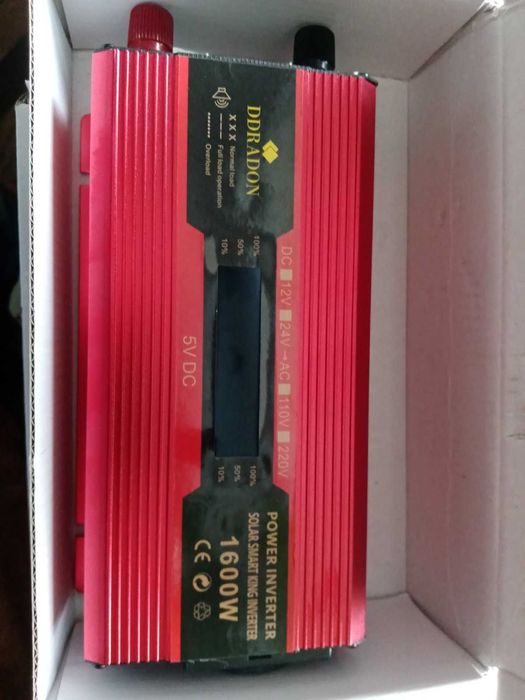 Інвертор, (перетворювач), 12-220 1600W